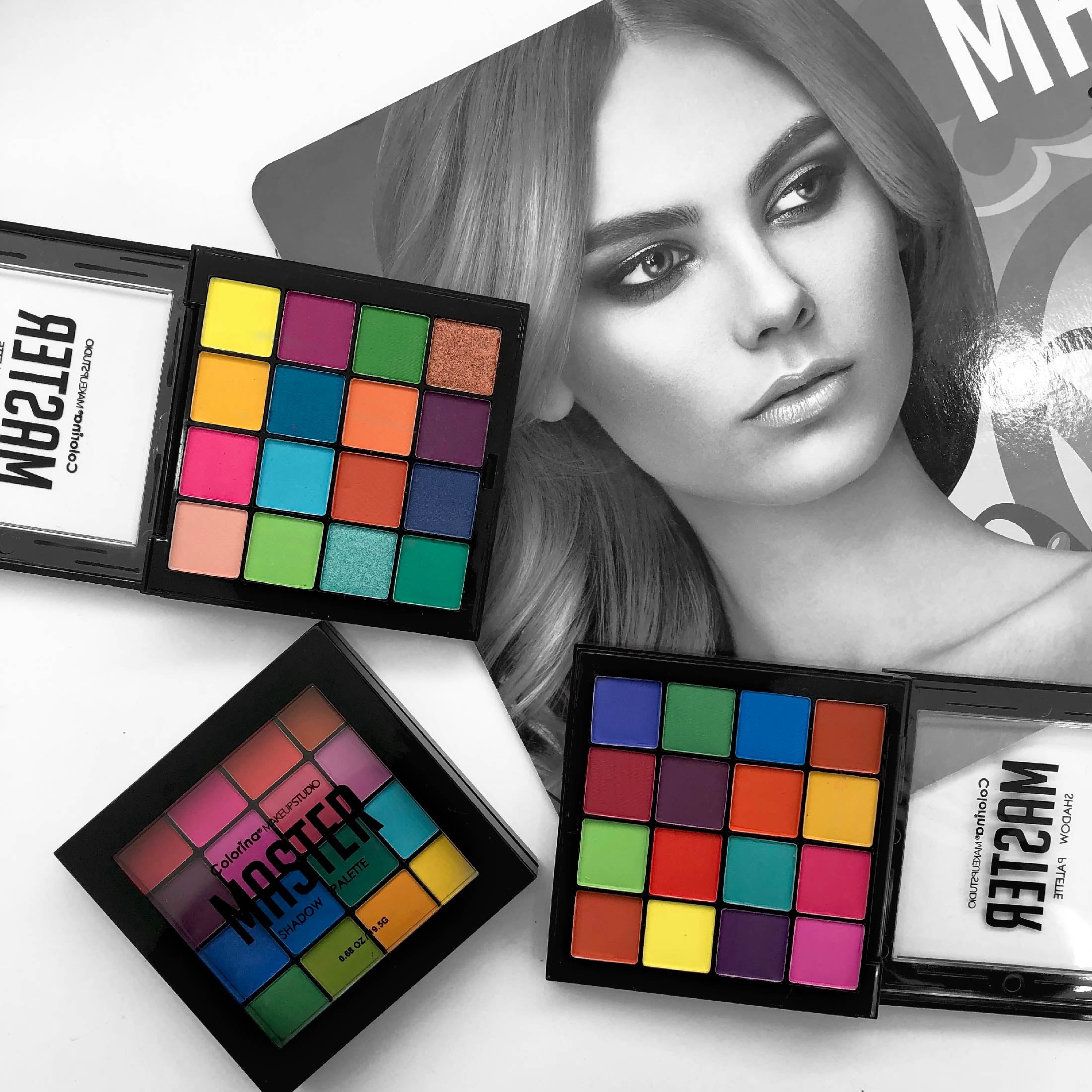 Colorina Makeup Studio 16 Color Master Shadow Palette C 0.68 oz