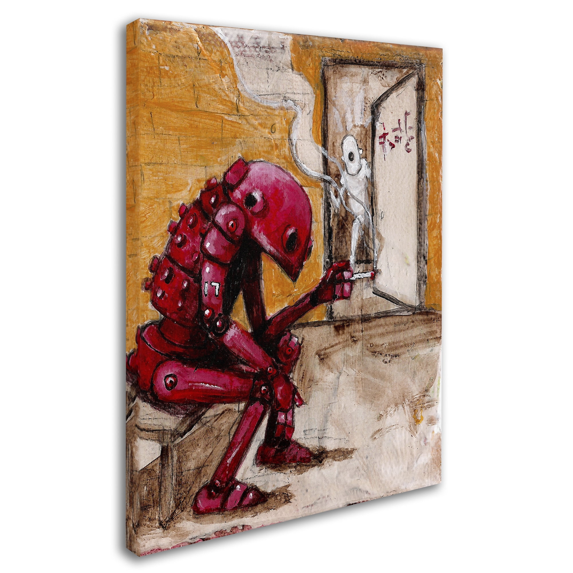 Craig Snodgrass 'Obsolete' Canvas Wall Art 35 x 47 Inches