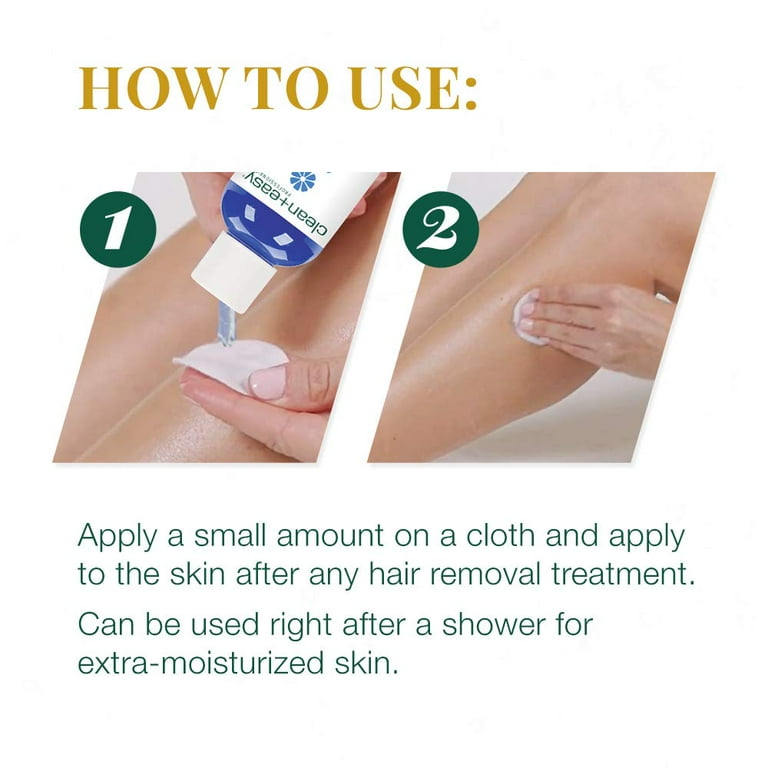 Clean and Easy Calm Azulene Shave Oil 2 oz Post Waxing Treatment