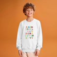 thumbnail image 3 of Alphabet Graphic Pullover Sweatshirt for Children's Long Sleeve Crewneck Top Soft Casual Loose Fit Comfortable Wear, 3 of 5