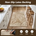 thumbnail image 5 of SIXHOME Outdoor Mat 2'x3' Front Door Mat Tropical Indoor Entryway Doormat Polypropylene Washable Non Shedding, Easy Clean, Waterproof, Durable Outdoor Doormat Neutral Brown, 5 of 7