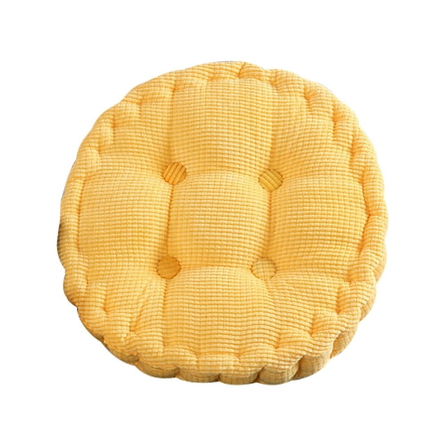 Coussin de Chaise Rond Rembourrage Doux pour Maison Ou Voiture