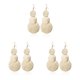 thumbnail image 3 of Guardurnaity 1 par de pendientes bohemios exquisitos pendientes colgantes de oreja redonda accesorio de moda Día de San Valentín para vacaciones Type1 NO1, 3 of 6