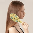 thumbnail image 3 of Koala Print Detangling Hair Brush - Gentle Round-Tip Bristles for Smooth & Pain-Free Brushing, Ergonomic Handle for All Hair Types, 3 of 4