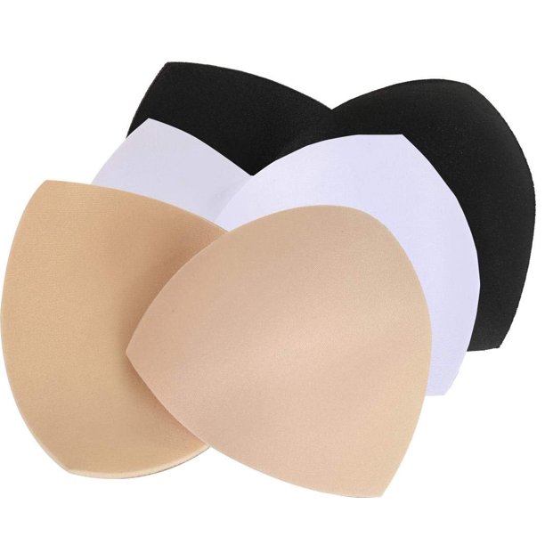 3 Pairs Bra Cups Inserts,Sports Cups Bra Inserts Push up Breathable