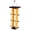 Black/Lemon Yellow, variant on Amish-Made Hanging Finch Feeder, Eco-Friendly Poly Lumber Black/Bright Red