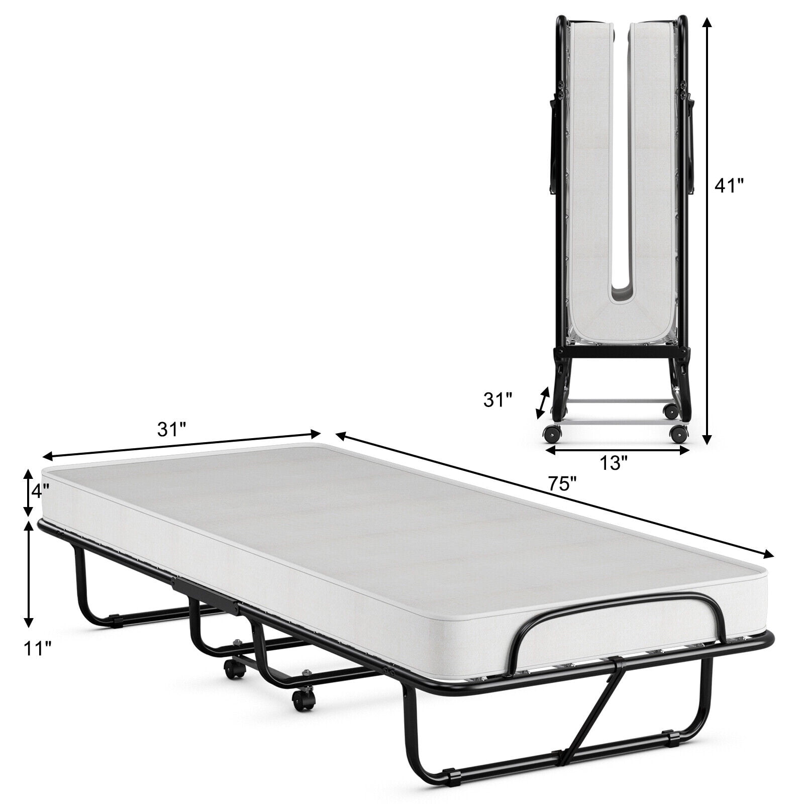 Bed cot walmart outlet