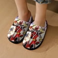 thumbnail image 7 of Kids Power Rangers Slippers Boys Girls Non-Slip Fuzzy House Slippers Warm Soft Plush Winter House Shoes Slip-On Shoes, 7 of 7