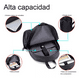 thumbnail image 3 of Nueva Mochila Impermeable De Gran Capacidad A La Moda Negro, 3 of 5