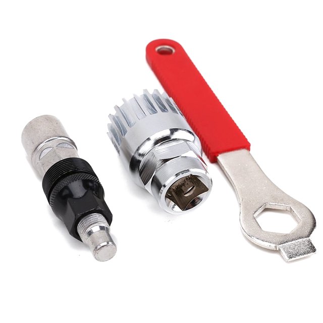 Eigraketly Extractor de brazo de bielas y rueda de cadena para bicicleta, llave de extracción de soporte inferior, llave inglesa, herramienta de Ciclismo Eigraketly OD0909-00