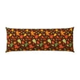 thumbnail image 2 of Gaeub Autumn Leaves Printed Long Body Pillowcase Envelope Closure 1 Pack Wrinkle for Night Sweats - 20x54 in, 2 of 8