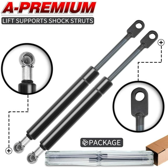 A-Premium Rear Window Glass Lift Supports Shock Struts Replacement for BMW E39 525i 528i 535i 540i 1999-2003 Wagon Only