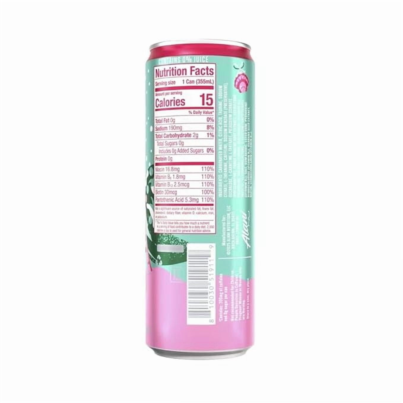 New Alani Energy Drinks Winter Wonderland Flavor Sugar-Free, Low-Calorie, Energy Boost Drink 12 fl oz (Pack of 6)