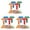 Pink 3PCS, variant on Storage & Sorter Tubes 4 Color – Coded Counters Tubes And Assorted