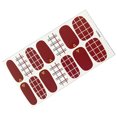 thumbnail image 3 of Seitruly Pegatinas para decoración de uñas, calcomanía para uñas con correa, pegamento, puntas de tira de esmalte, decoración artística DIY, Juegos de manicura YMX211 Seitruly CE011901-23B, 3 of 6