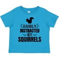 thumbnail image 3 of Inktastic Easily Distracted by Squirrels Boys or Girls Toddler T-Shirt, 3 of 5