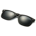 thumbnail image 4 of Newbee Fashion - Polarized Clip-On Flip Up Metal Clip Sunglasses Multi Purpose Flash Polarized Lenses (Glasses not included), 4 of 6