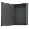 thumbnail image 6 of Wyndham Collection Wcv252580dcxsxxmed Daria 79" Double Free Standing Vanity Cabinet - Dark, 6 of 7