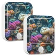 thumbnail image 2 of Clownfish Corals under The Sea 2 Pack LED Motion Sensor Night Light Plug into Wall Auto Dusk to Dawn Adjustable Brightness for Kids Bedroom Hallway Nursery Room, 2 of 7