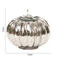 thumbnail image 3 of Boovnll Glass Home Decoration, Pumpkins Decoration, LED Lights For Autumn, Thanksgiving And Halloween Decoration, Decorative Night Lamp Battery Not Included, 3 of 8