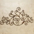 thumbnail image 2 of Mireille Scrolling Metal Wall Sculpture Aged Gold, 2 of 5