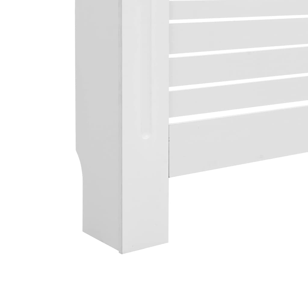 59" Modern Radiator Cover Heating Cabinet, MDF Cabinet with Finish Additional Shelf, Stripe