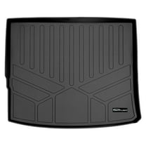 SMARTLINER All Weather Custom Fit Cargo Trunk Liner Floor Mat Black Compatible With 2014-2021 Jeep Cherokee