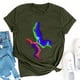 thumbnail image 2 of Camiseta holgada de manga corta con estampado de mueca retro para hombre y mujer Pompotops hfajkhk138836, 2 of 8
