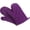 Purple, variant on HEETLY 11-Inch Quilted Cotton Oven Mitts, 1-Pair Set, 320°F Heat Resistant, Orange