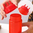 thumbnail image 5 of SPRING PARK Condiment Squeeze Bottles, Food Grade Plastic Squeeze Condiment Bottles with Twist On Cap Lids for Sauces, Paint,Oil, Condiments,Salad Dressings, Arts and Crafts, 5 of 7