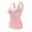 Pink, variant on Women's Winter Thermal Underwear Long Wool Lined German Velvet Heated Vest Plus Size Seamless Warm Base Layer Top