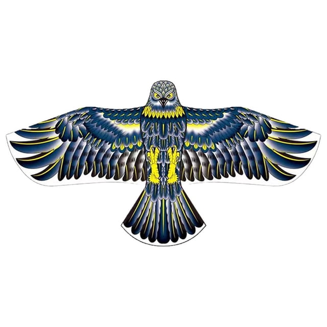 Clearance Now! Bird Flying Kite Bird Repeller Large Eagle Kites Scarecrow Decoy R6x7 Garden Repellent Bird Pest For Farm O2N0-1.2m+20mline-green
