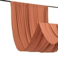 thumbnail image 2 of Efavormart Terracotta 4-Way Stretch Spandex Drapery Panel with Rod Pockets, Photography Backdrop Curtain - 5ftx10ft, 2 of 9