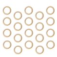 thumbnail image 1 of Round Rings For Crafts 50Pcs Wooden Craft Accessories Suitable For DIY Projects Featuring Durable Material And Smooth Texture, 1 of 4