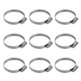 thumbnail image 4 of 30 Uds abrazaderas de manguera estilo alemán ajustable 304 abrazadera de línea de combustible de acero inoxidable Clips40-63 de tubo, 4 of 9