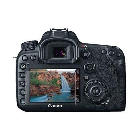 UPC: 0840014139811 | Glass Screen Protector for the Canon 7D Mark II  80D  90D  T7I  6D Mark II