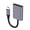 Grey, variant on Tibvox AR Glasses Docking Hubs with PD Fast Charging and USB Two Interfaces for Tablets