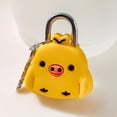 thumbnail image 4 of Cartoon Small Padlock Suitcase Lock Drawer Lock Metal Gym Wardrobe Lock Student Dormitory Cartoon Small Padlock, 4 of 7