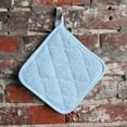 thumbnail image 6 of Arkwright Kitchen Pot Holders (12-Pack), 7"x7", 100% Cotton, Soft & Heat Resistant, Blue, 6 of 8