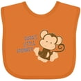 thumbnail image 3 of Inktastic Papa's Little Monkey Boys or Girls Baby Bib, 3 of 4