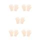 thumbnail image 1 of Qarigey Guantes de muñeca de patinaje artístico brillante, mitones con diamantes de imitación transparentes, guantes de cristal cálidos, rendimiento Type8 NO8 Qarigey CBP472907, 1 of 5
