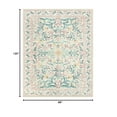 thumbnail image 6 of Lahome 8'x10' Washable Area Rug for Living Room with Non Slip Backing,Traditional Boho Rug,Low Pile Lightweight Carpet,Floral Print Mat,Better Home,Washable Machine for Bedroom,Pink, 6 of 18