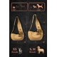 thumbnail image 4 of Mochila portabebés NOAH & PAW para perros pequeños de 2 a 8 kg, piel vegana, 4 of 9