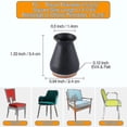 thumbnail image 2 of Silicone Chair Leg Floor Protectors With Felt Fit 0.5" - 1" 16 Pcs, 2 of 4