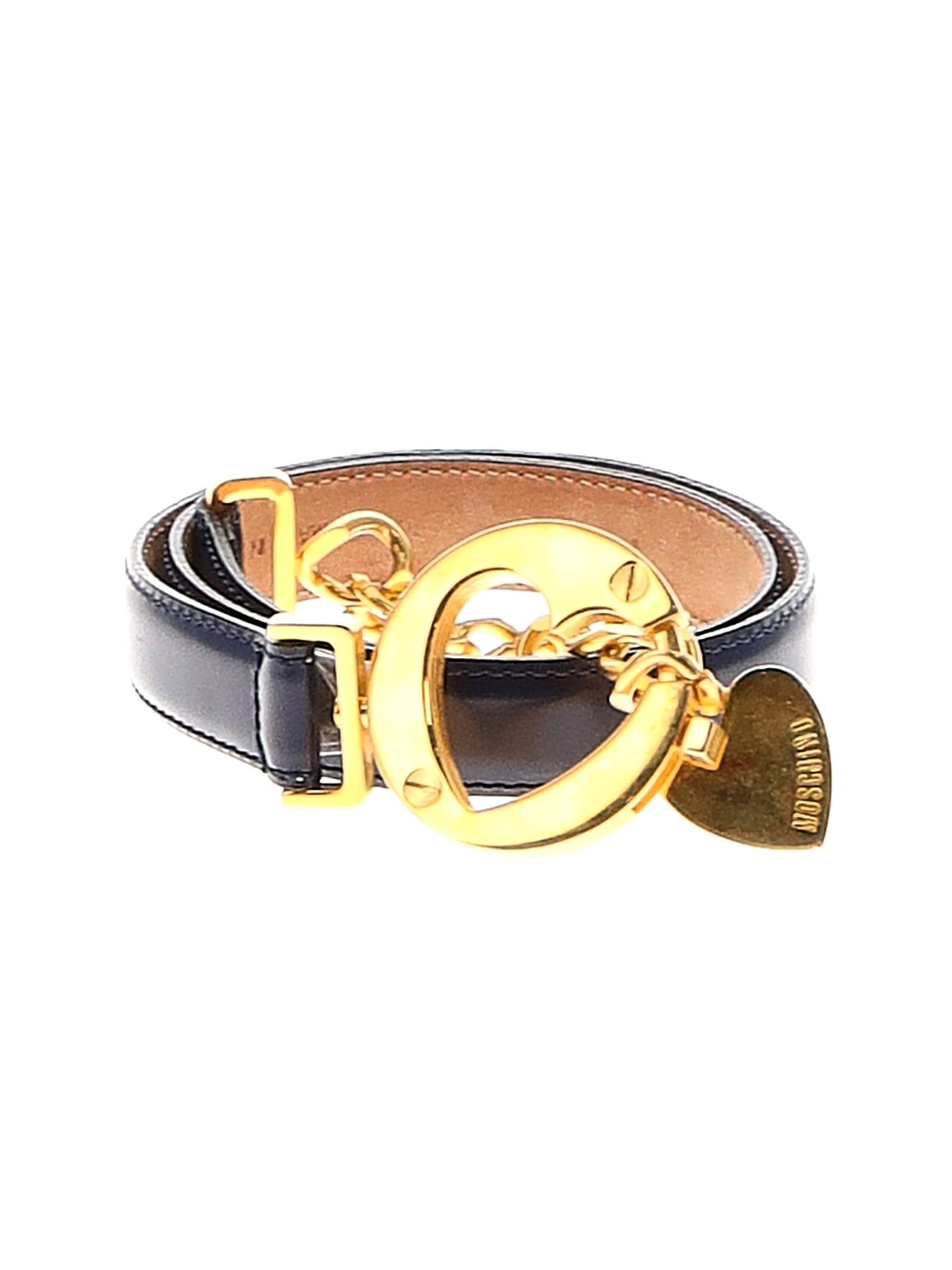 Buy Moschino Women s Leather Belt Pre Owned at Ubuy Oman