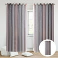 thumbnail image 4 of GUOOL 1Panel Blackout Curtain for Patio Extra Long Block Heat Waterproof Solid Grommet Gray, 4 of 8
