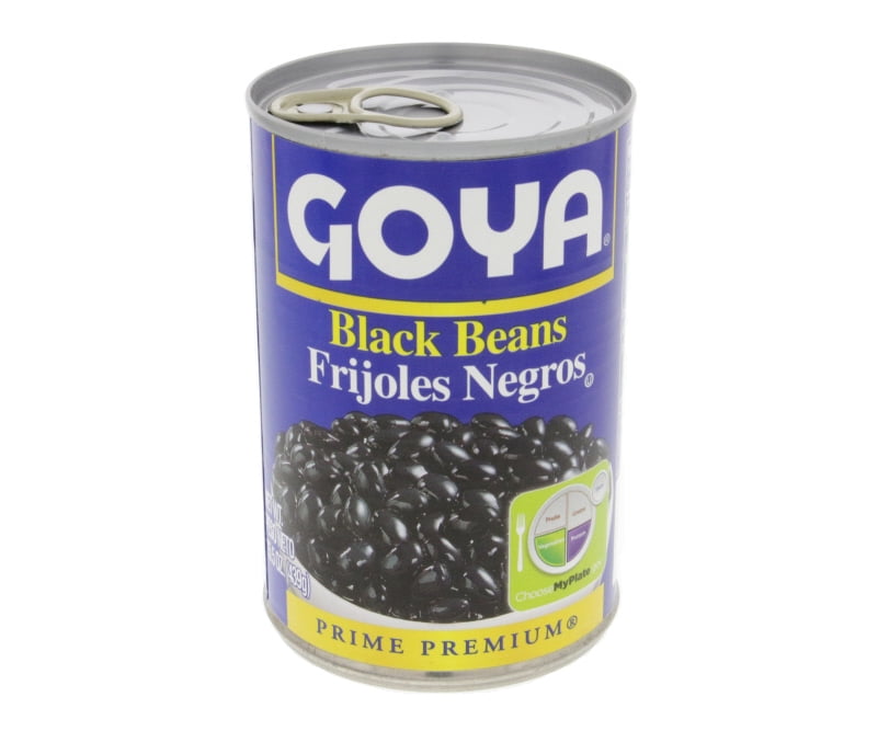 Goya Black Beans 15.5oz Frijoles Negros (Pack of 12)
