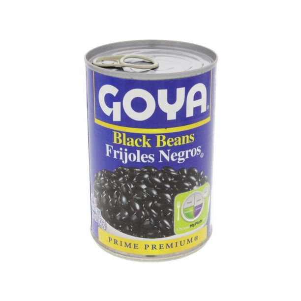 Goya Black Beans 15.5oz Frijoles Negros (Pack of 6)
