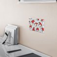thumbnail image 5 of Yayeee Toggle Light Switch Wall Plate 2-Gang 4.56"x4.48" Decorative Outlet Cover, Santa Hats Pattern, 5 of 7