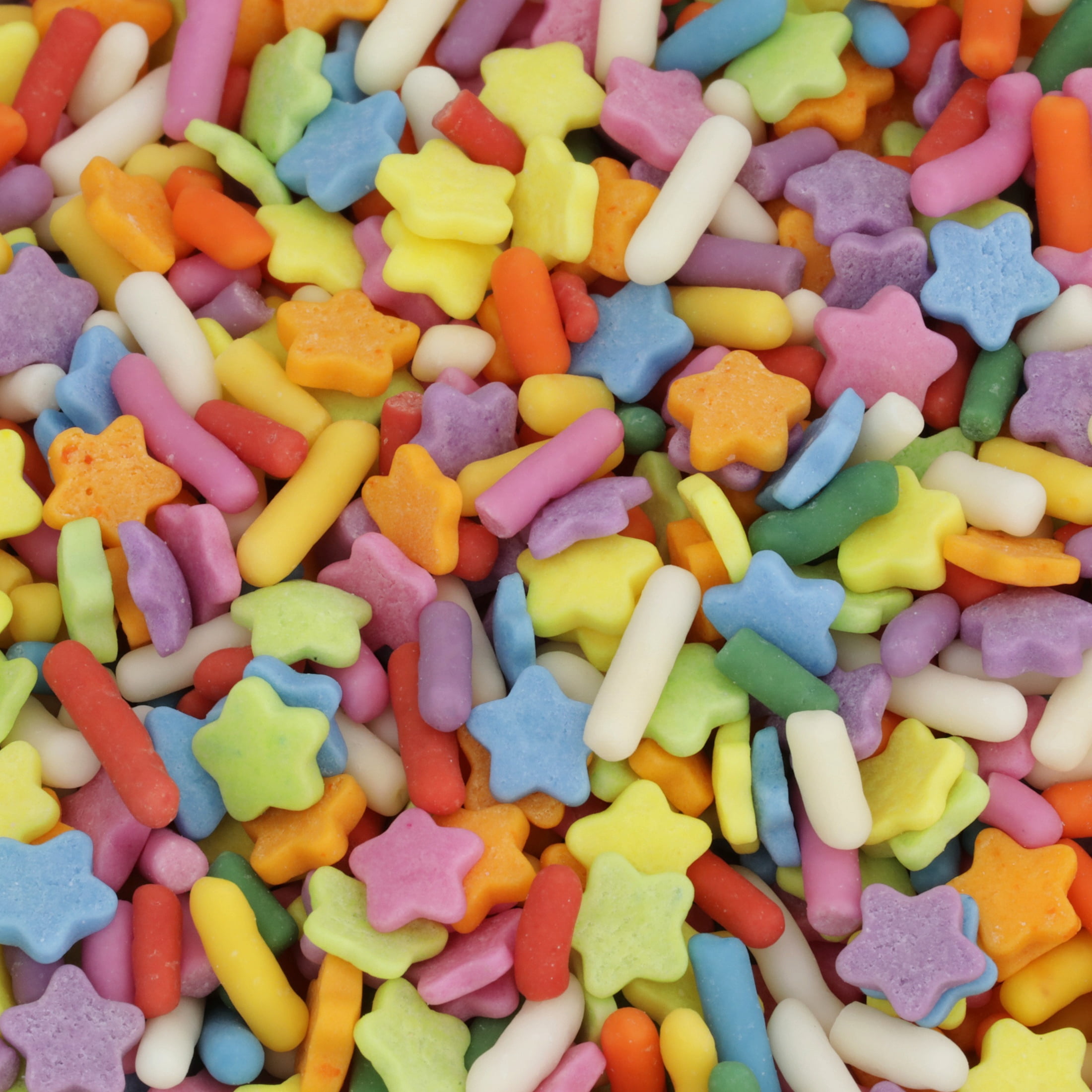 Great Value Rainbow Stars Decorating Sprinkles, 2.75 oz